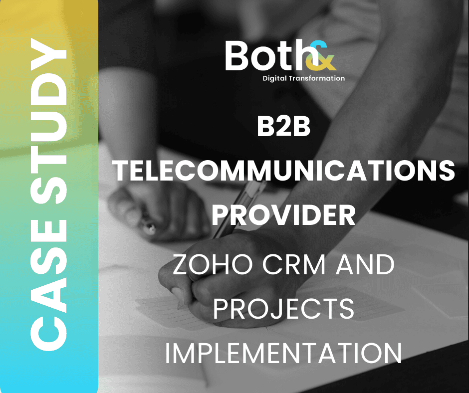 Telecommunications Provider | Zoho CRM and Projects implementation